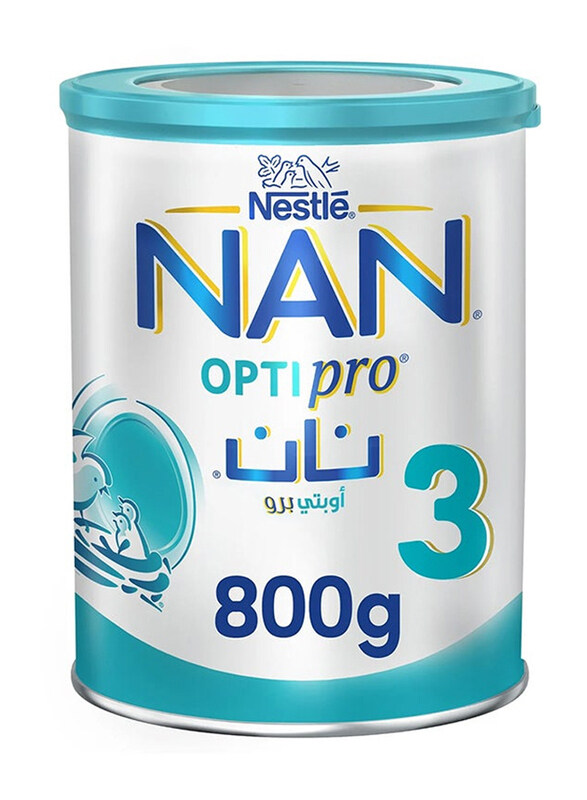 

Nestle Nan Nan Optipro 3 Growing-Up Powder Milk, 800g