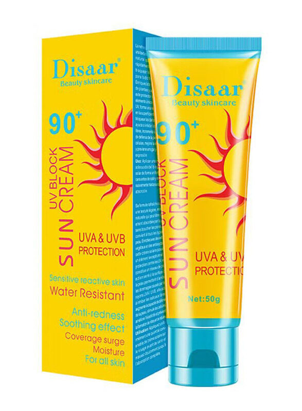 

Disaar Anti-Redness Soothing UV Block 90+ Sunscreen, 50g