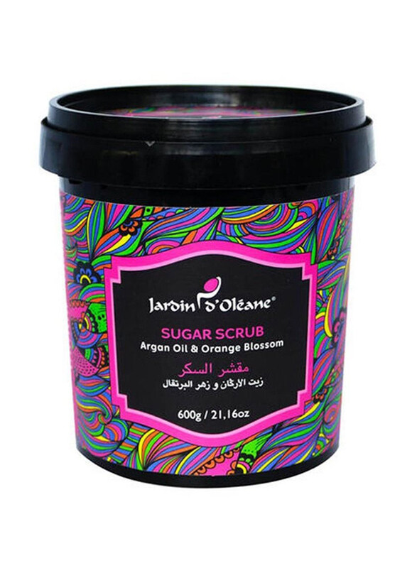 

Jardin d'Oleane Sugar Scrub with Argan Oil & Orange Blossom, 600gm