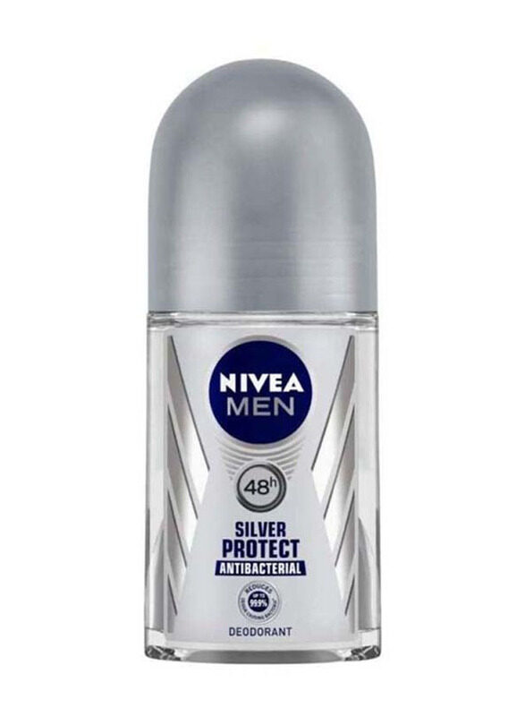 

Nivea Men Silver Protect Roll On Deodorant, 50ml