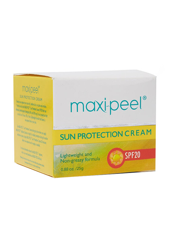 

Maxi Peel SPF20 Sun Protection Cream, 25gm