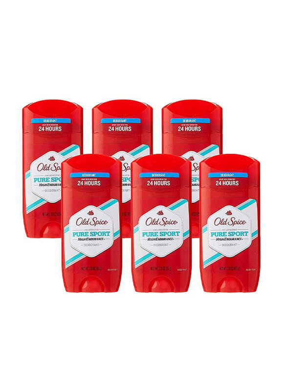 

Old Spice Pure Sport Deodorant, 6 x 2.25oz