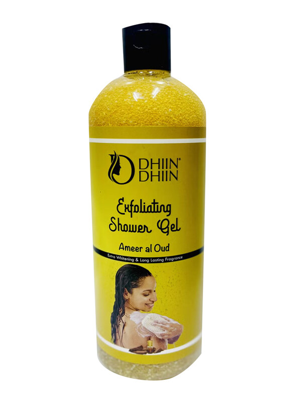 

Dhiin Dhiin Ameer Al Oud Exfoliating Shower Gel, 750ml