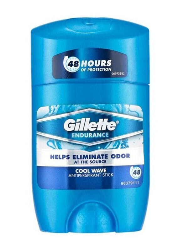 

Gillette Endurance Cool Wave Antiperspirant Stick, 48ml