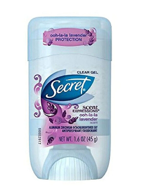 

Secret Scent Expressions Lavender Anti-Perspirant Deodorant, 45gm