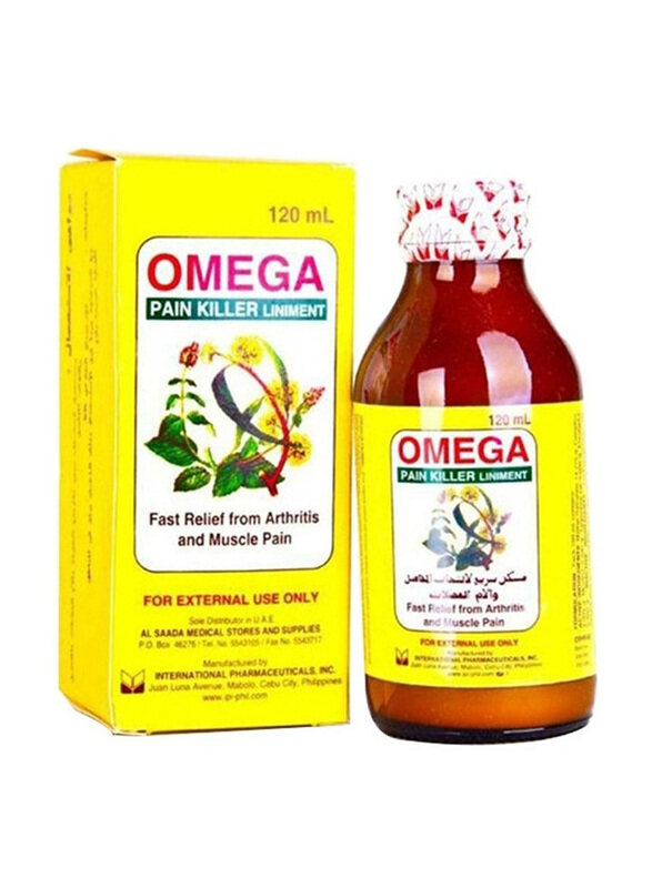 

Omega Fast Relief Pain Killer Liniment, 120ml
