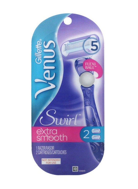 

Gillette Venus Swirl Flexiball and Extra Smooth Razor, 2 Pieces