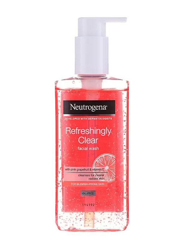 

Neutrogena Refreshingly Clear with Pink Grapefruit Facial Wash, 200ml