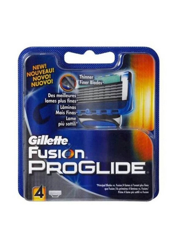 

Gillette Fusion Proglide Razor Blades Cartridges, 4 Pieces