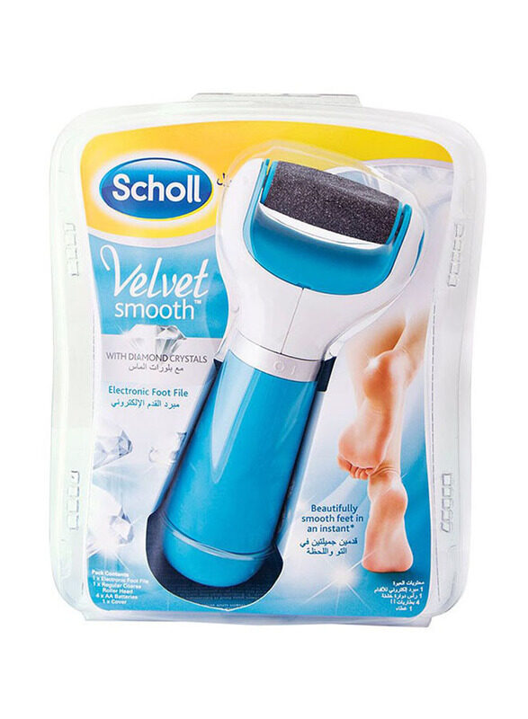 

Scholl Velvet Smooth Electric Pedicure Foot File, 1 Piece