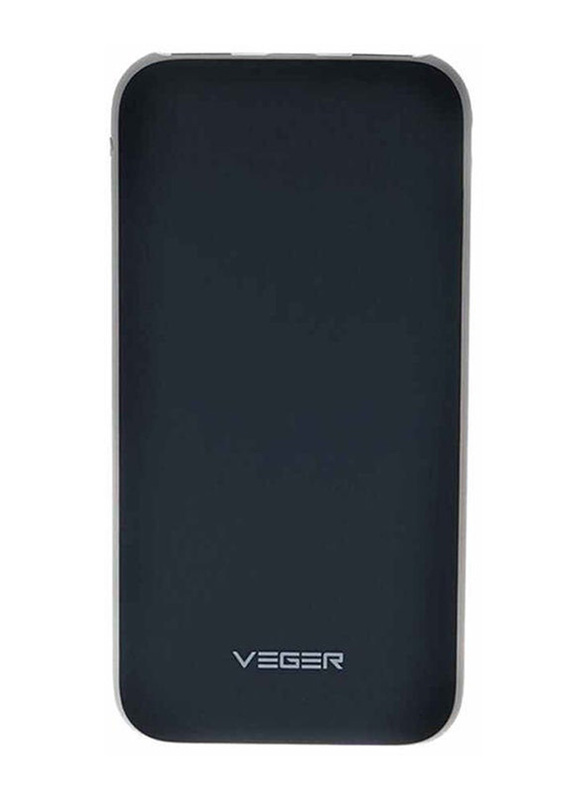 

Veger 25000mAh Wireless Fast Charging Power Bank with LED Indicator, Black