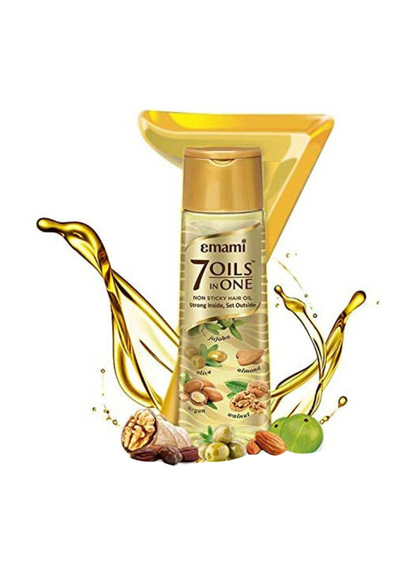 

Emami 7 Oils-In-1 Non Sticky Hair Oil, 200ml