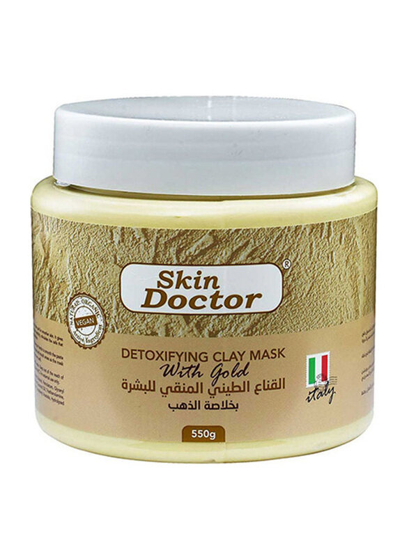 

Skin Doctor Detoxifying Clay Mask With Gold, 550gm