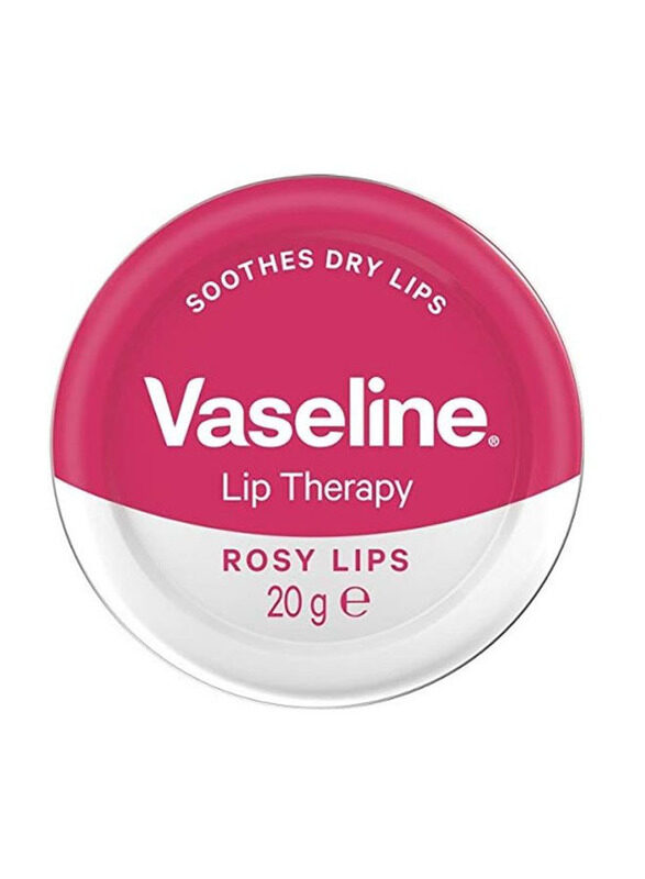 

Vaseline Natural Lip Therapy Care Rosy Lips, 20gm