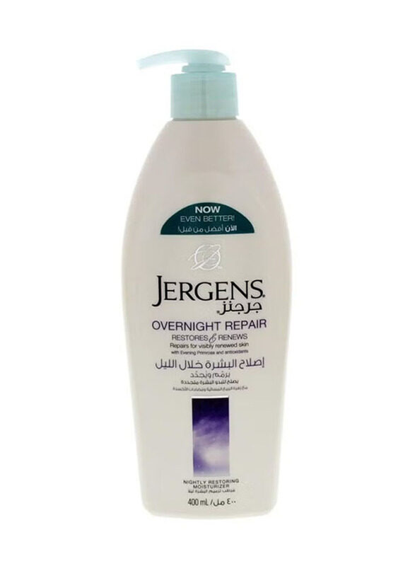 

Jergens Restores & Renews Overnight Repair Moisturizer, 400ml