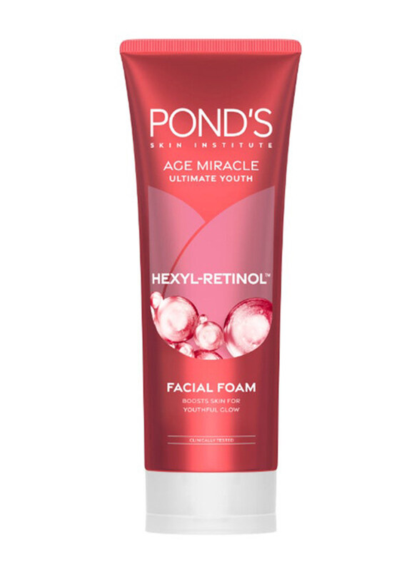 

Pond's Age Miracle Ultimate Youth Facial Foam with Hexyl Retinol, 100gm