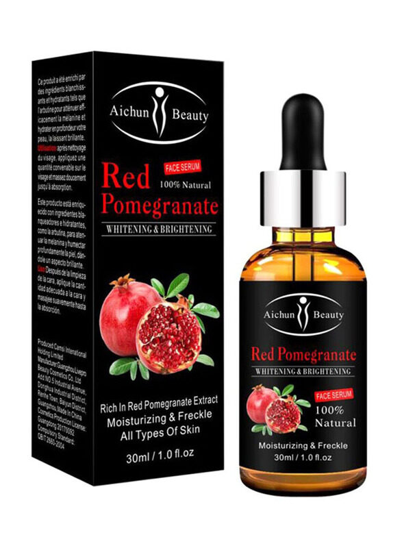 

Aichun Beauty Red Pomegranate Moisturizing & Freckle Face Serum, 30ml