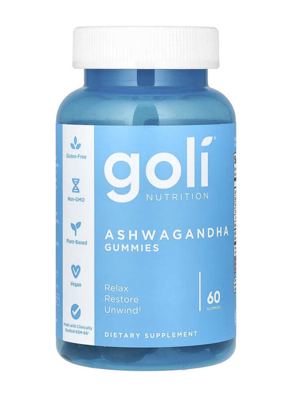 

Goli Ashwagandha Gummies Supplement, 60 Gummies