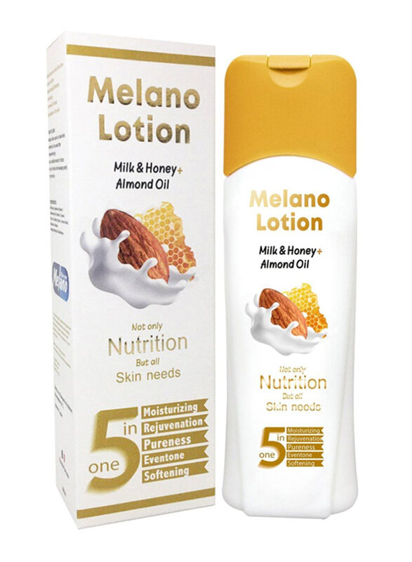 

Melano Lotion With Milk, Honey And Almond Oil, 300ml