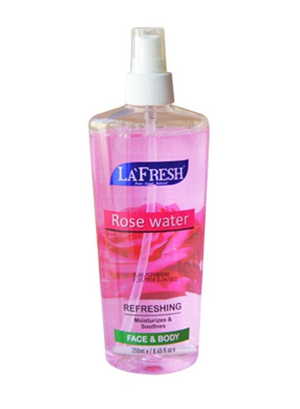 

La Fresh Rose Water Face Mist, 250ml