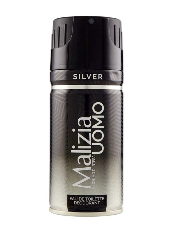 

Malizia Uomo Deo Silver Body Spray, 150ml