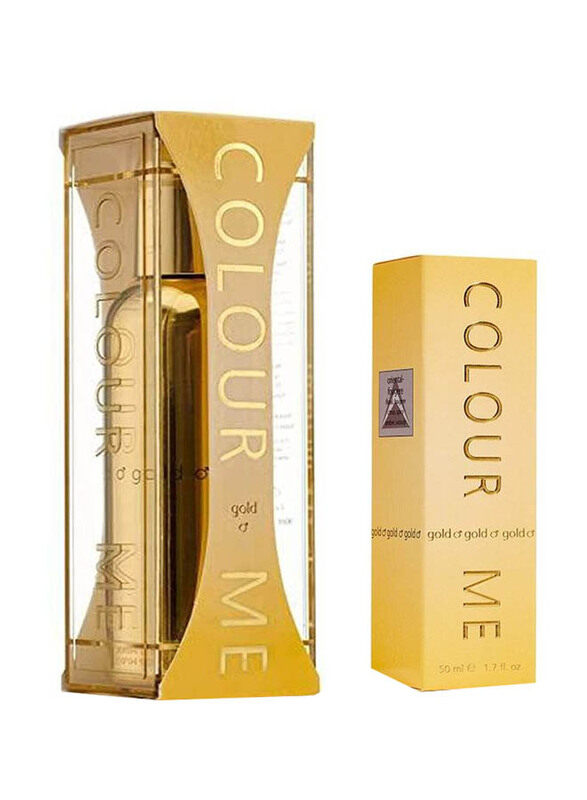 

Milton Lloyd 2-Piece Colour Me Homme Gold Perfume Set for Women, 90ml EDT Perfume, 50ml EDT Perfume