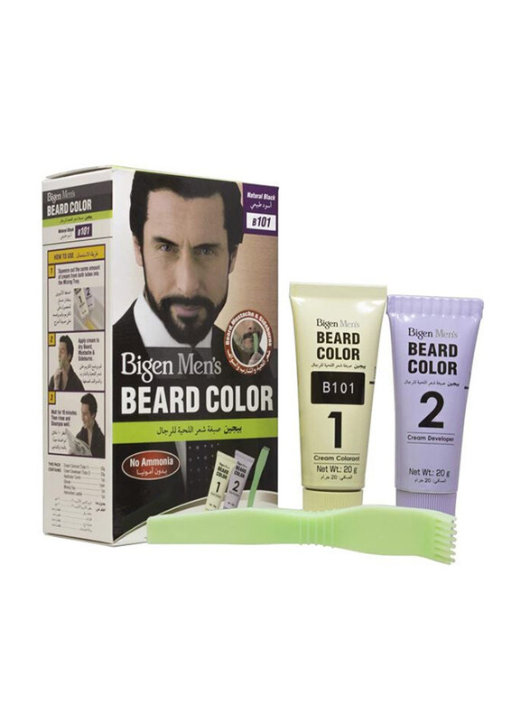 

Bigen Men's Beard Colour, 40g, B101 Natural Black