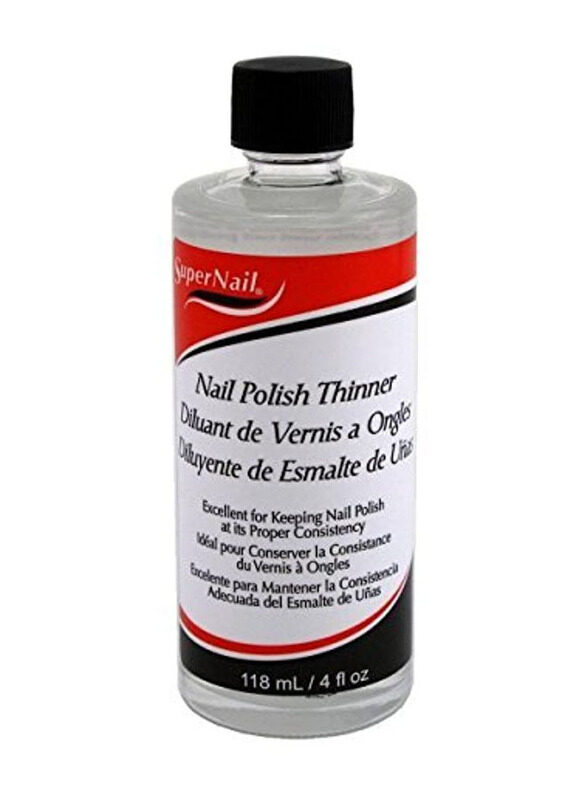 

Super Nail Polish Thinner, 118ml, Clear
