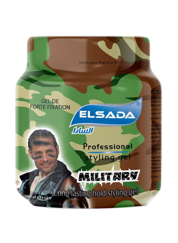 

Elsada Professional Ultra Strong Hair Gel Military, 1000ml