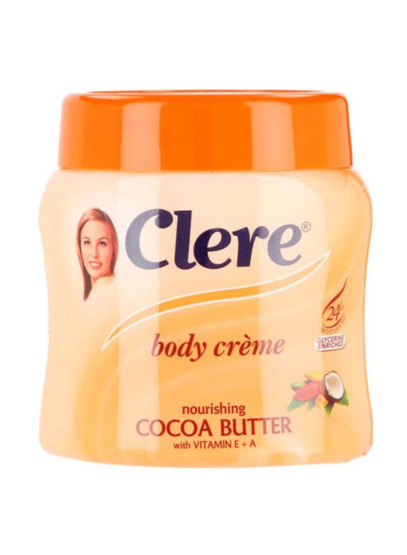 

Clere Nourishing Body Creme Cocoa Butter, 500ml