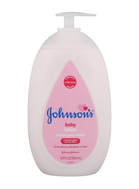 

Johnson's 500ml 24-Hour Baby Lotion, White