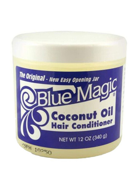 

Blue Magic Coconut Oil Hair Conditioner for Damaged Hair, 3 x 12oz