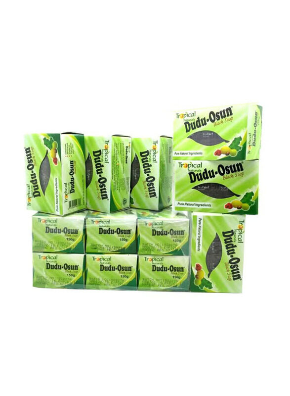 

Dudu-Osun Black Soap Tropical Naturals Soap, 12 x 150gm
