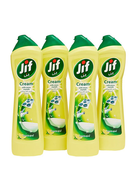 

JIF Lemon Cream Cleaner, 4 x 500ml