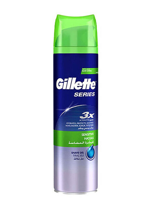 

Gillette Series Sensitive Skin Shaving Gel, 200ml