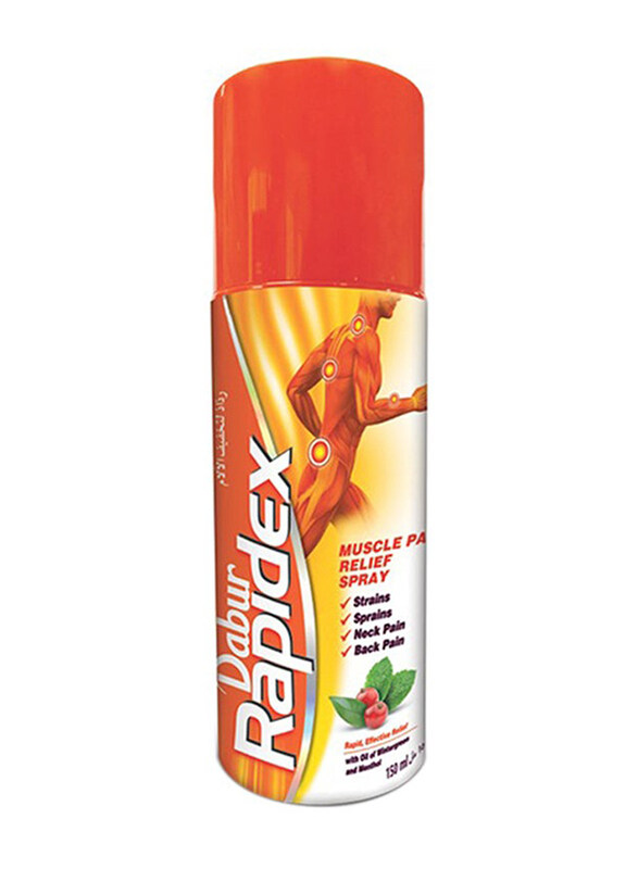 

Dabur Rapidex Muscle Pain Relief Spray, 150ml