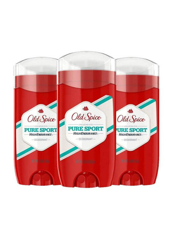 

Old Spice Pure Sport High Endurance Deodorant, 3 x 85g