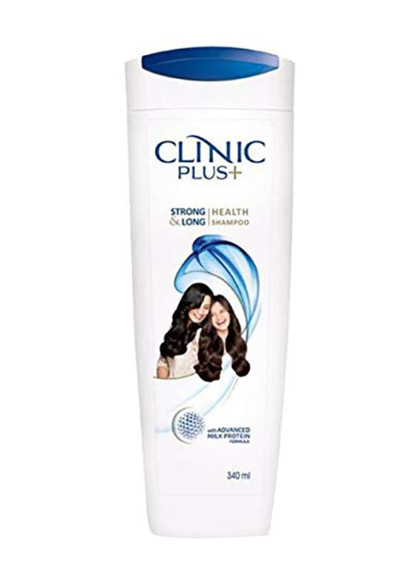 

Clinic Plus Strong and Long Health Shampoo for All Hair Types, 340ml