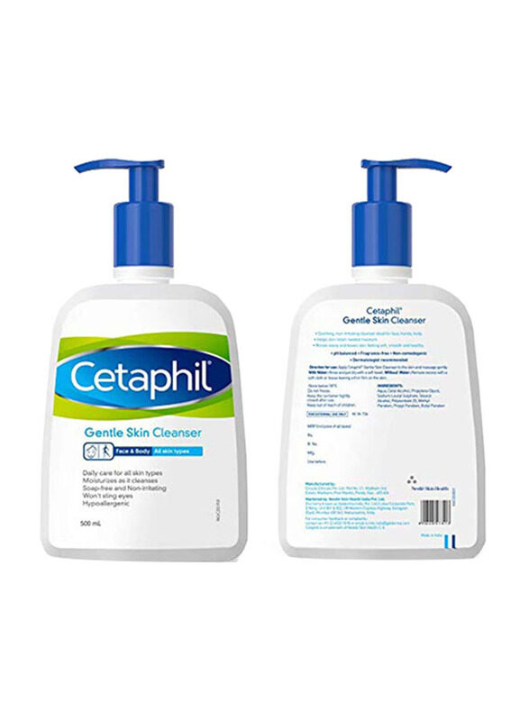 

Cetaphil Gentle Skin Cleanser, 2 x 500ml