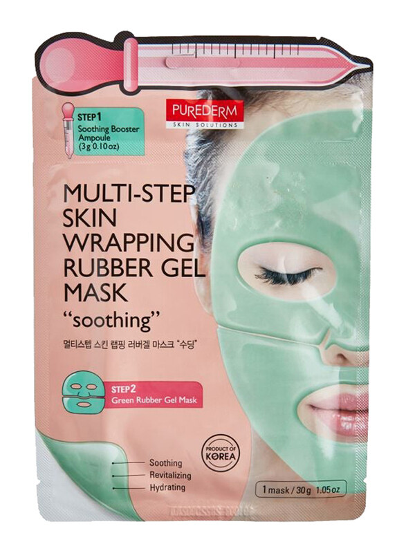 

Purederm Soothing Multi Step Skin Wrapping Rubber Gel Mask, 30g