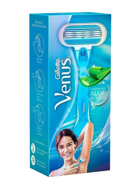 

Gillette Venus Hair Removal Aloe Extracts Razor