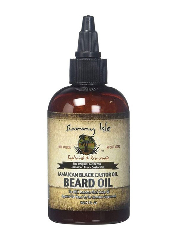 

Sunny Isle Jamaican Black Castor Beard Oil, 4oz