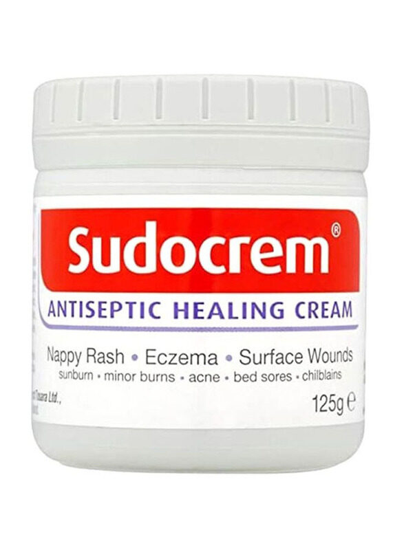 

Sudocrem 125gm Nappy Rash & Minor Skin Antiseptic Healing Cream for Newborn Baby, White