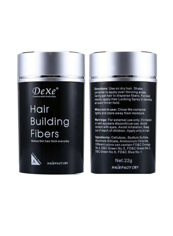 

Dexe Hair Building Fiber Kit for All Hair Types, 3 Pieces