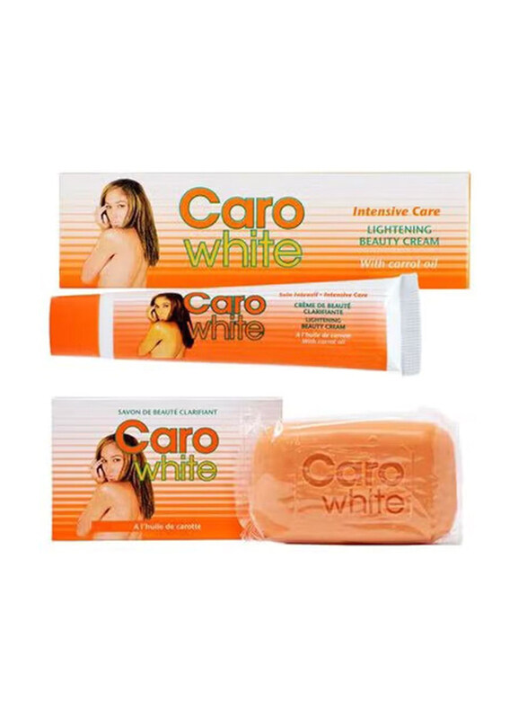 

Caro White Body Cream & Moisturizing Soap Set, 2 Pieces