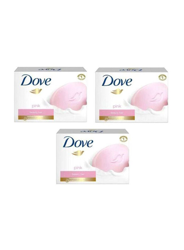 

Dove Pink Beauty Cream Bar Set, 3 x 135g