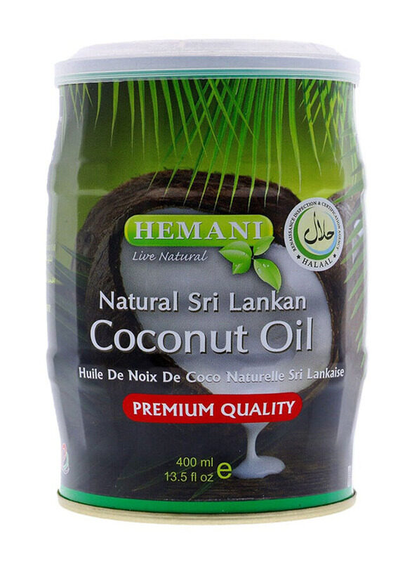 

Hemani Pure Natural Coconut Oil, 400 ml