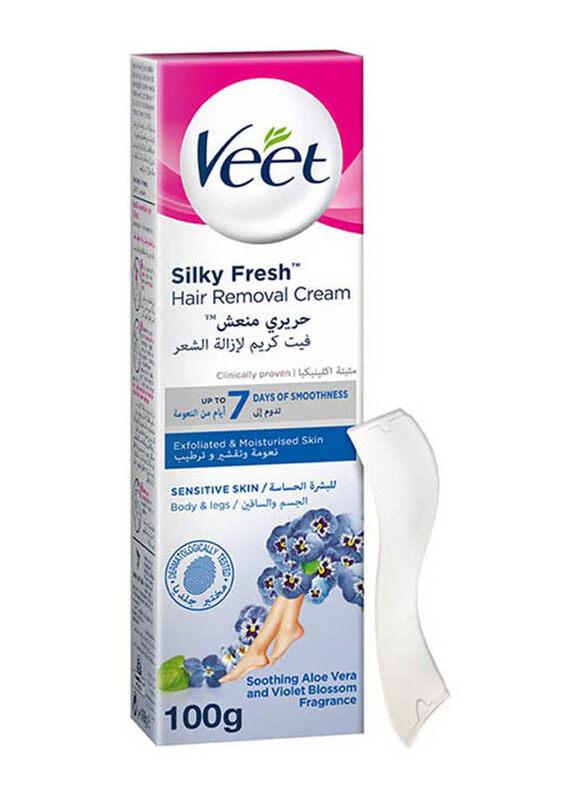 

Veet Sensitive Skin Hair Removal Cream, 100g