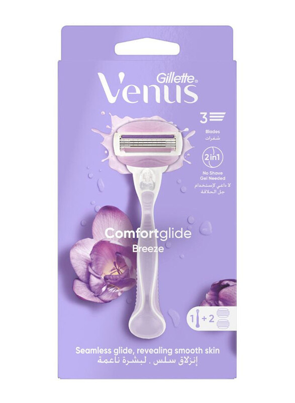 

Gillette Venus Comfortglide Breeze Handle with 2 Blades, 3 Pieces