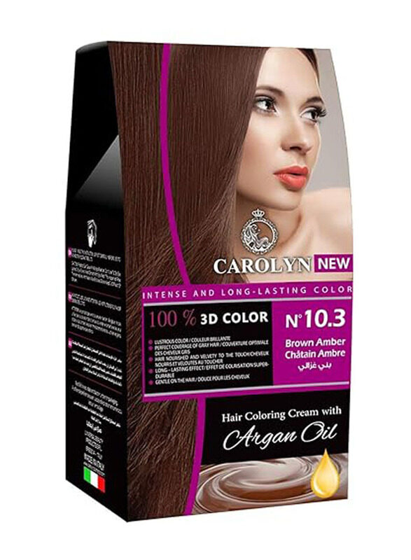 

Carolyn Hair Colouring Kit, 50ml, Brown Amber